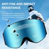 Magnetic Suction Ski Goggles With Colorful Lens Anti-Collision Anti-Glare UV Resistant Snow Sports Goggles Outdoor Sport Goggles
