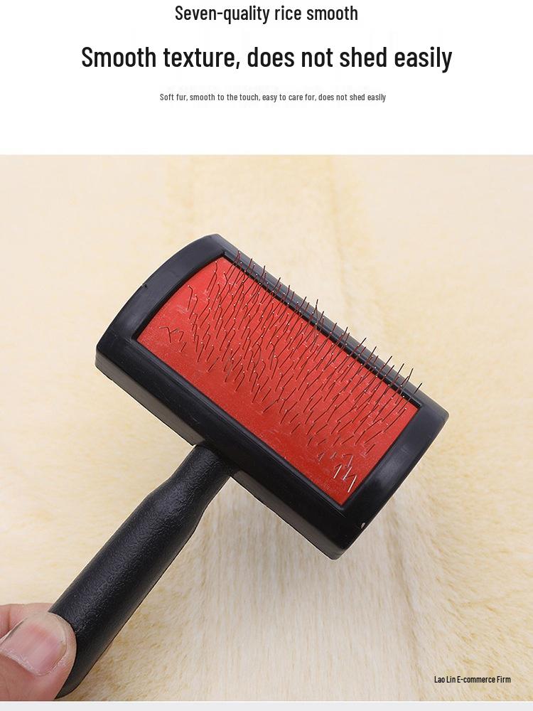 Winter Rabbit Fur Wool Heated Car Seat Cushion - Non-slip, Warm, for Single Seat with Small Waist Support