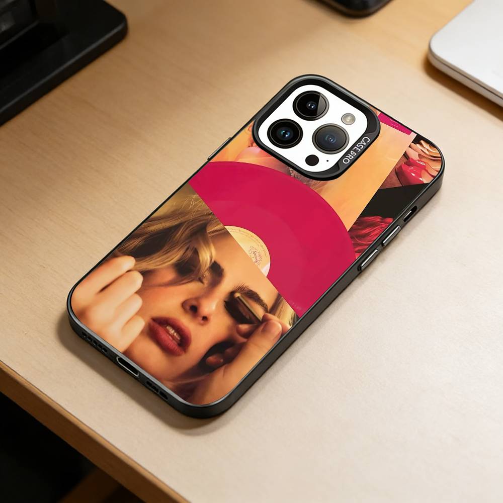 Singer-Addison Rae  Phone Case For iPhone 17,16,15,14,13,12,11 Plus,Pro Max,XS,Colorful Silver Phone Case Funda Cover