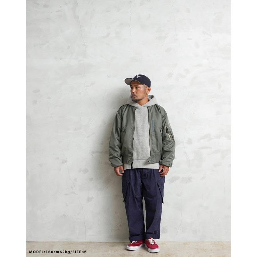 WAIPER US Military Early Model Flight SAGE Reprint 44 Inc. L-2B Jacket, MIL-J-7448C Model, [WP07] (Size (XXL) SAGE)