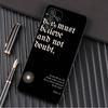 Verse of The Christian Bible Jesus Phone Case For Samsung Galaxy A13,A21s,A22,A31,A32,A52,A53,A71,A80,A91 Soft Black Shell