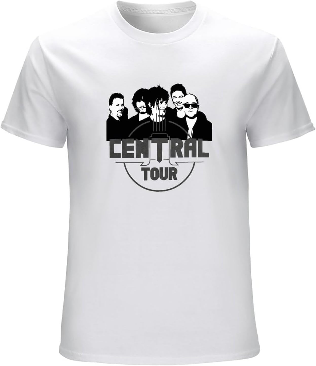 Indochine Central Tour T-ShirtGraphic Men s Unisex Tee L белый