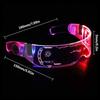 Nieuw Geüpgraded Zevenkleurige LED Lichtgevende Bril Verjaardagsfeesten Bars Muziekfestivals Kerstmis en Sciencefiction Brillenv