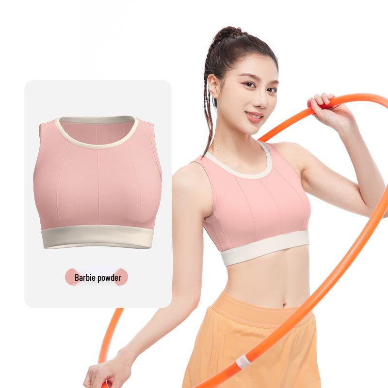 

Juyi Hall Спортивный бюстгальтер для йоги с высокой степенью поддержки и защитой от ударов, в вертикальную полоску, для женщин Extra Large