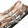 Pin Buckle Women Belt Punk PU Leather Waistbands Fashion Retro Waist Belt  Party