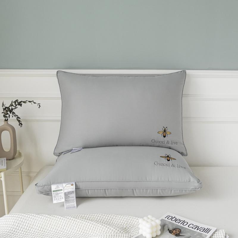 Five-Star Hotel Anti-Feather Down Dedicated Pillow for Bedroom Pillow Core Protection Cervical Vertebrae Pillows