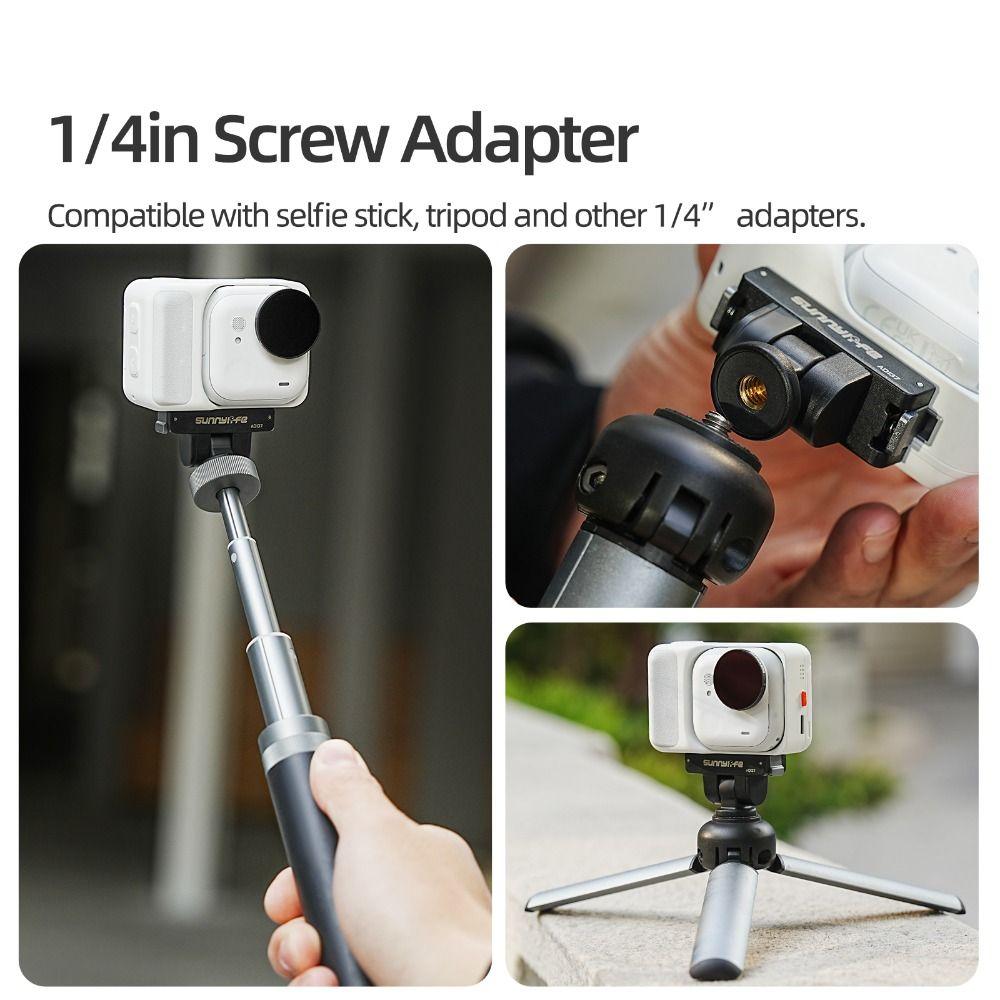 Adjustable Extension Mount Camera Base Stand for Insta360 Go Ultra Action Camera Accessories