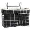 1 Pcs New Storage Basket Hanging Organizer Bed Remote Book Holder Dormitory Storage Bag Holder With Hook Bed Pocket