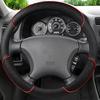 Braid Wheel Cover for Honda Civic 7 Coupe 2003 2004 2005 2006 DIY Car Steering Wheel Cover Accessory