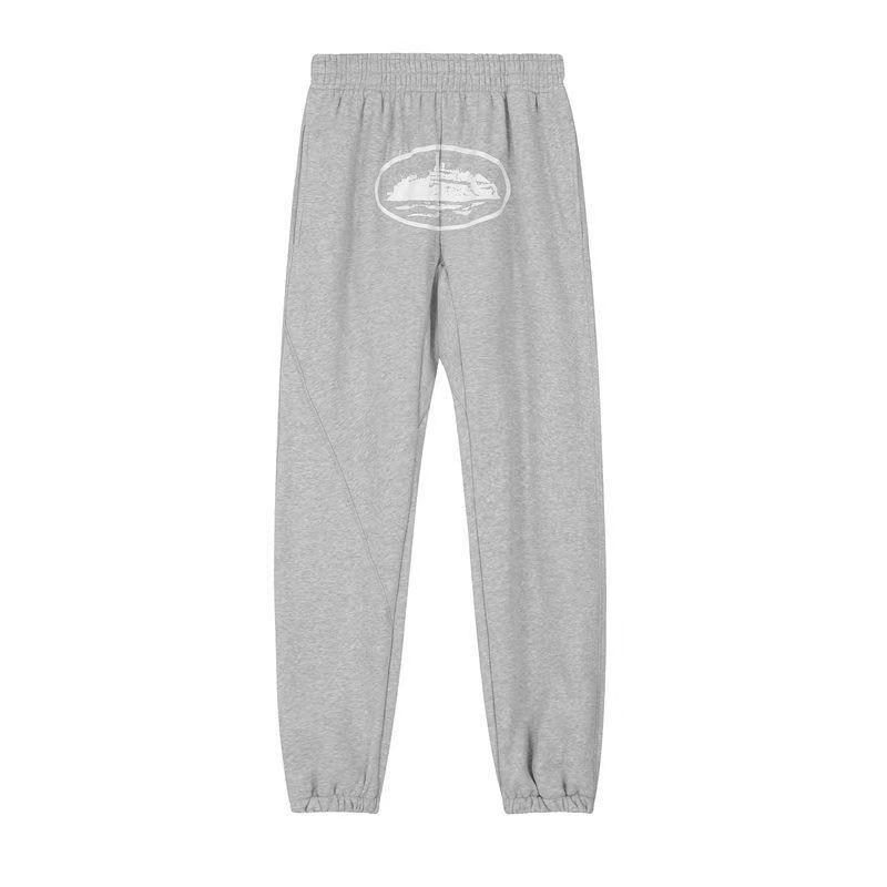 Mens Hooded Sweatshirt Jogger Pants Set Casual Streetwear Outfit Cotton Blend Long Sleeve Tracksuit Daily Wear