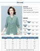 Stylish Women's Plus Size Autumn Base Layer: Fake Two-Piece Long-Sleeve Top for Middle-Aged & Elderly Moms - Loose & Fashionable.
