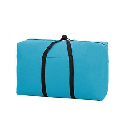 Large Capacity Solid Color Oxford Cloth Travel Storage Bag with Zipper