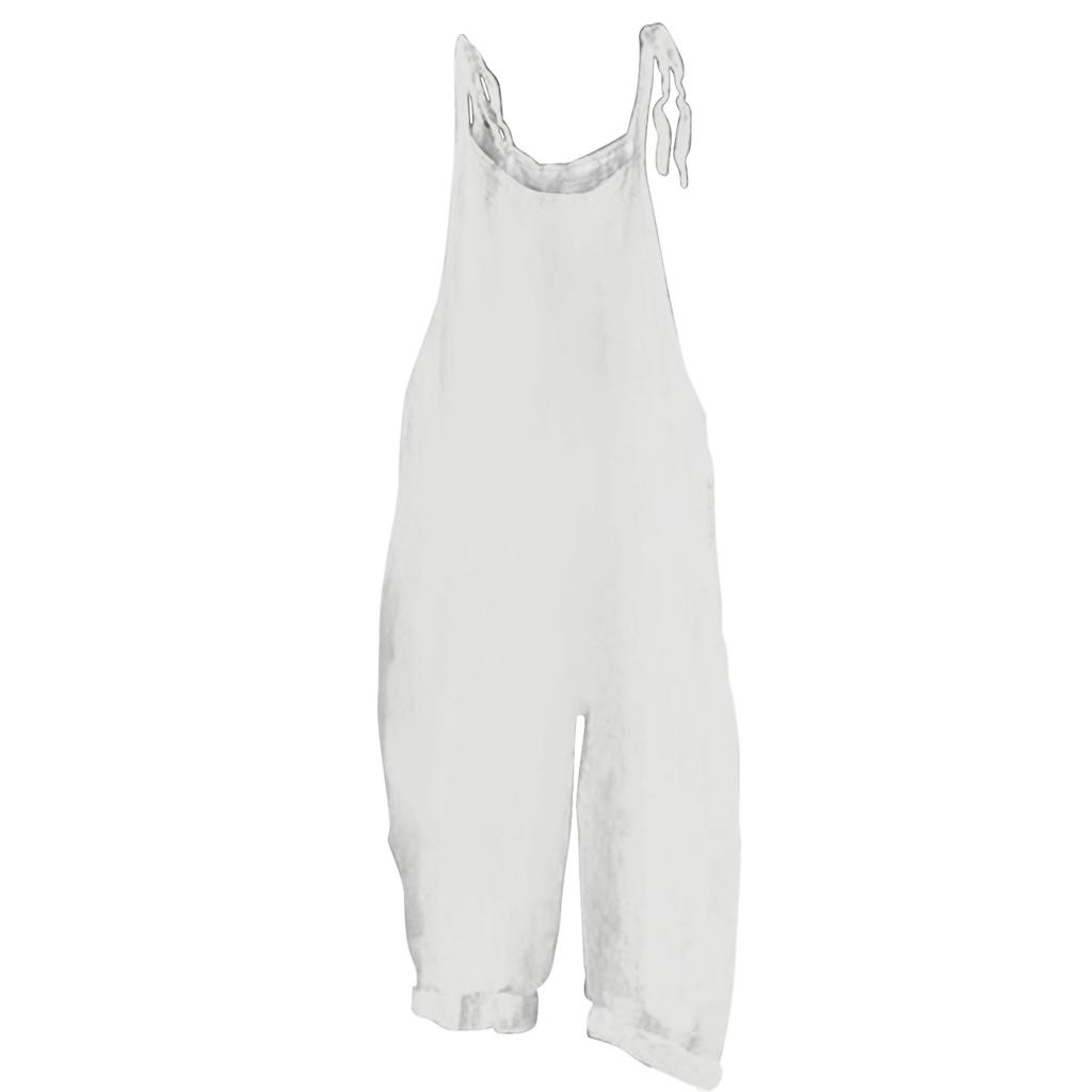 Kids Casual Solid Color Jumpsuit Overalls Adjustable Strap Wide Leg Pants Comfortable Fit Suitable for Everyday Wear and Outdoor Activities