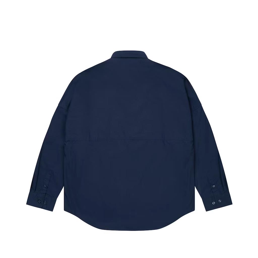 Palace Archy Shirt Navy Unisex Tops Blue P29SHT008