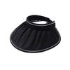 UPF 50+ Empty Top Sun Hat Foldable Sun Cap New Sunscreen Hat