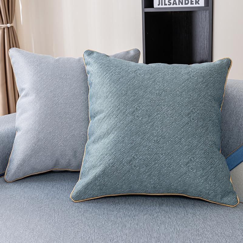 Ice Silk Sofa Cover Summer Cool Feeling Cushion Mat Nordic Flowers Non-slip Sofa Mat Towel Pets Couch Slipcovers for Living Room