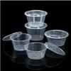 Zebian Round Disposable Food Containers with Lids