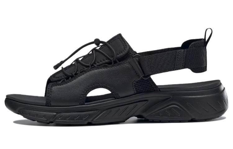 Шлепанцы Reebok Hyperium Athleisure Повседневные Спортивные Сандалии Унисекс Черные GV7080 37.5