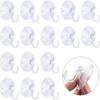 5/10/20Pcs Suction Cup Hooks Strong Suction Cup Holder with Plastic Hooks For Glass Window Wall Hook Hanger Home Kitchen Bathroom