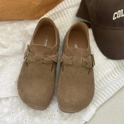 Fashion 2025 Summer Hot Sale Outdoor Women's Round Toe Flats Rome Buckle Soft Bottom Flats for Women Concise Daily Casual Shoes Zapatos