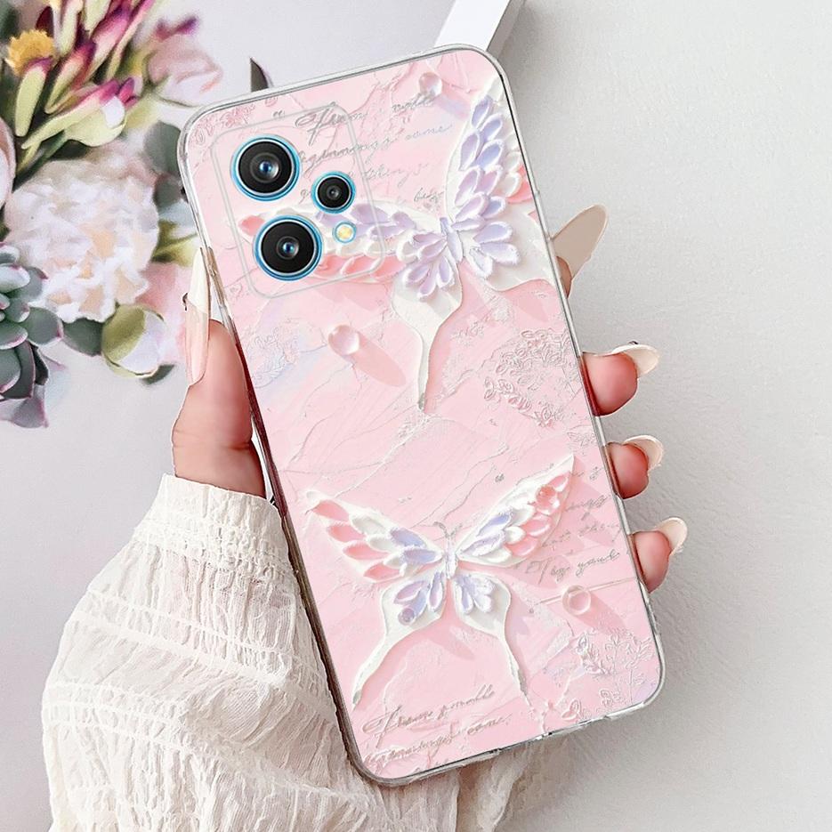 For Realme 9 Pro Plus Case RMX3392 Luxury Fashion Painted Cover Soft Slim Phone Case For Realme 9 Pro Realme9 Pro+ Fundas Bumper