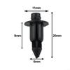 Replacement Fastener Clips Set Kit Parts Plastic Motorcycle Fairing Practical