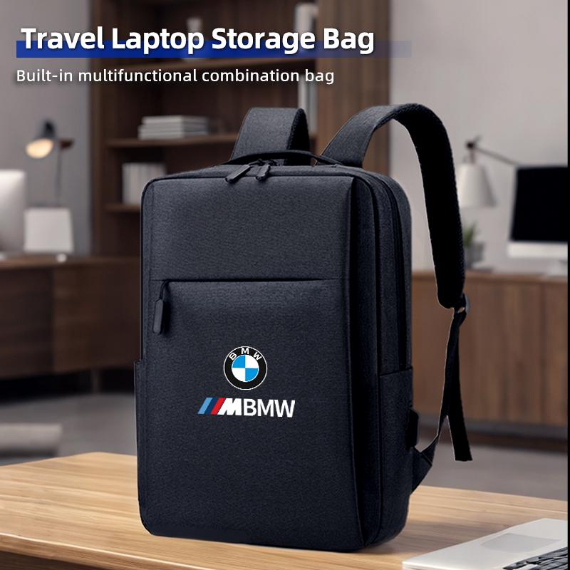 BADI1 New 2025 Waterproof Laptop Backpack Computer Bag Business Case For BMW E30 E34 E36 E39 E46 E52 E53 E60 E61 E62 E70 E71 E83 E84 E