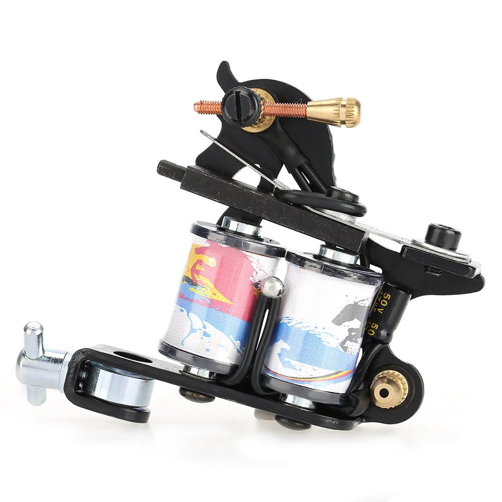Professionelle Legierung Tattoo Maschine Kupfer Spulen Eisen Shader Tattoo Maschine Gun