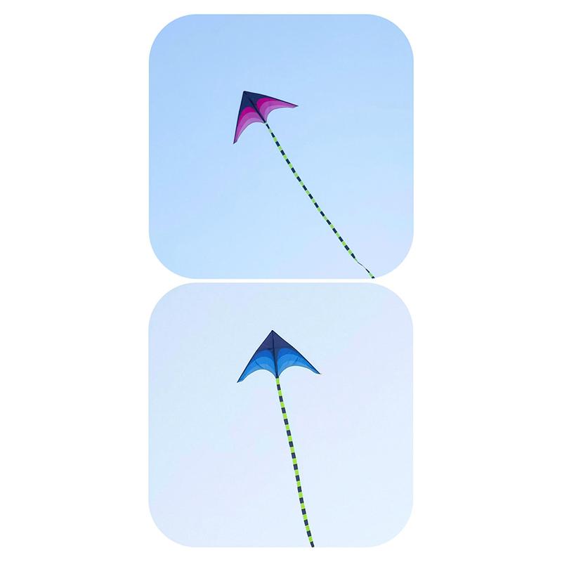 Kite Prairie Kite 1.2M Easy To Fly Adult Children Kite Triangle Kite Breeze Easy To Install