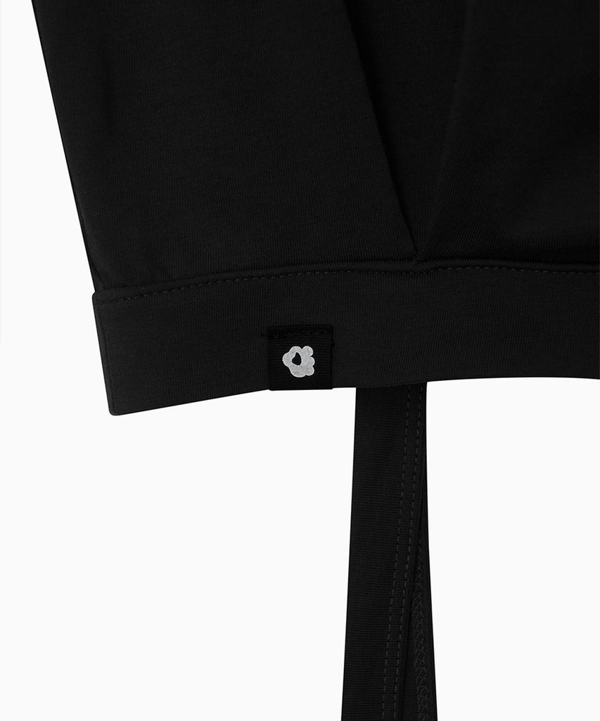 Ohesio Two-Way Shirring Sleeveless, Black