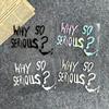 Joker Why So Serious? Reflective Motorcycle Stickers Decor Moto Scooter Body Windshield Helmet Exterior Accessories Decal