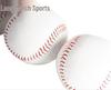 Hand-stitched 10/12-inch White Baseball/Softball for Middle and Elementary School Practice and Exams