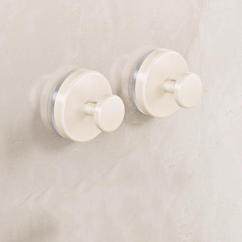 Reusable Suction Cup Hooks Waterproof Bathroom clothes Robe Coat Towel Hanger Hook Kitchen Bathroom Organizer Hook Accessories
