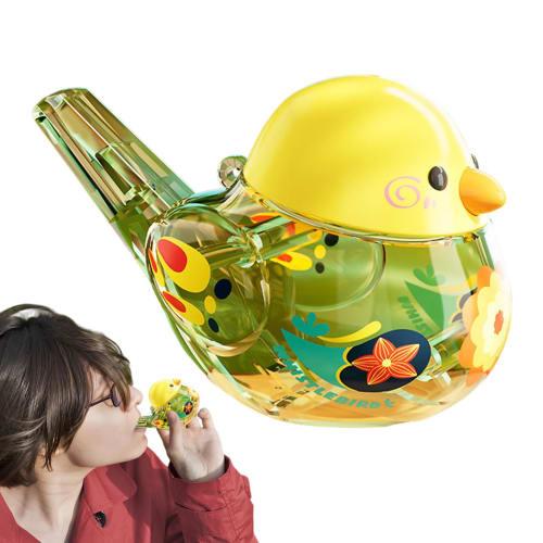 Bird Whistle for Kids, Bird Caller - Fun Water Whistle | Musical Instrument, Portable Whistle, Educational Musical Toy for Kids, School Prize