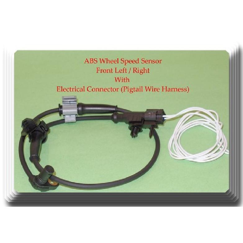 ABS Wheel Speed Sensor W/Connector Front-Left/Right Fits: Cadillac Chevrolet GMC
