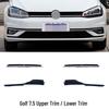 Front Bumper Fog Light Trim & Grille Vent Cover for 18-24 Golf 7.5/8