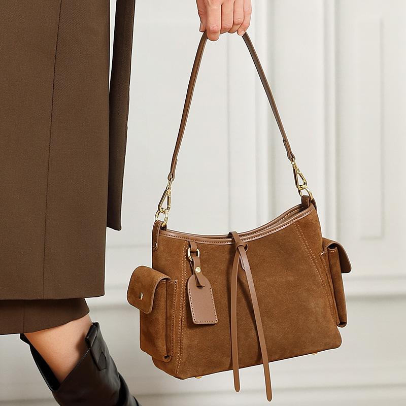 Tote Bag, Genuine Leather Single-shoulder Underarm Bag, High-end Crossbody Bag