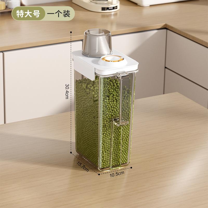 Grains storage box Sealed tank Kitchen safety grade Empty bottle Storage jar Insect-proof and moisture-proof rice noodle bucket