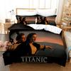 Titanic Jack und Rose Bettwäsche-Set Bettbezug-Sets Steppdecke Bettwäsche Queen King Einzelgröße Dropshipping