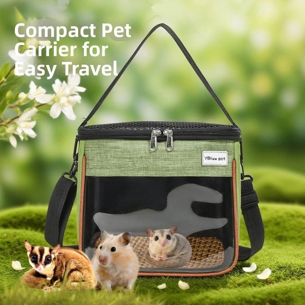 Breathable Pet  Carrier Bag S/M/L Hamster Carry Bag Hamster Travel Carrier  Outdoor Use
