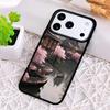 Cherryblossom Tree House Phone Case for iPhone 17 Air 16 15 11 12 14 13 Pro Max Shockproof Cover