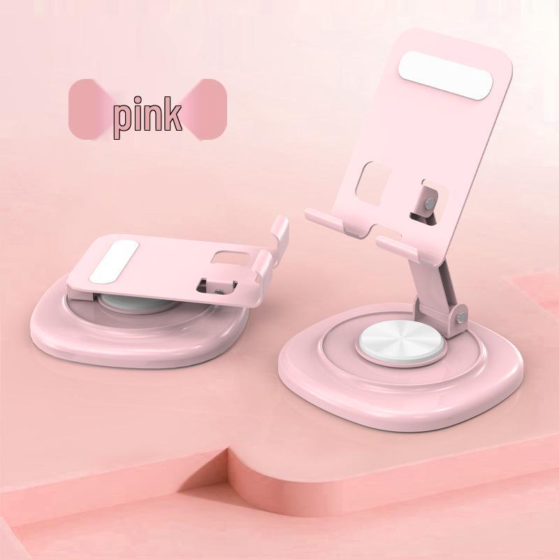 Rotatable Phone Holder: Macron Color Series, Foldable, Desktop Stand for Live Broadcasts and Watching Videos