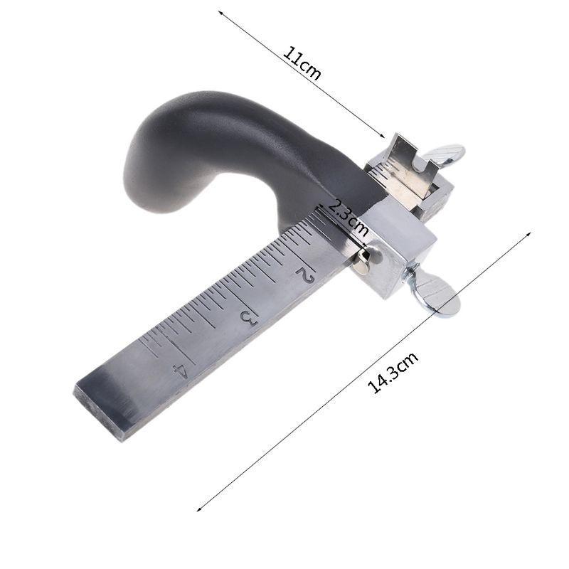 Professional Draw Gauge Leather Strap String Belt Cutter Hand Cutting Leathercraft Tools top sale