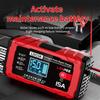 12V 15A 12A Multifunctional Intelligent Pulse Repair Maintenance Car Motorcycle Battery Charging Lead-Acid Smart Battery Charger