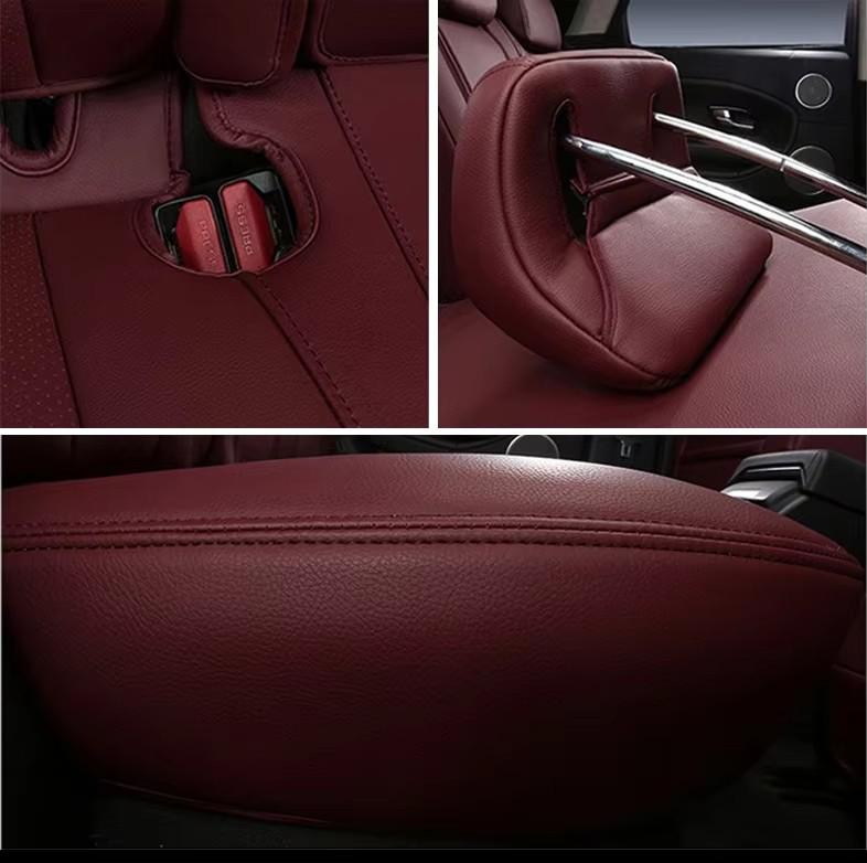Toyota Camry Genuine Leather Seat Covers - Full Coverage, All-Season Mats & Cushions