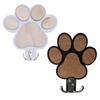 Wooden Claw Print Wall Hook Set Polished Wooden Hanger For Towels Keys Coat Bathroom Bedroom Decoration