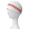 Popular Sports Print Wide Sweatband: Baseball, Football, Running, Softball Elastic Headband