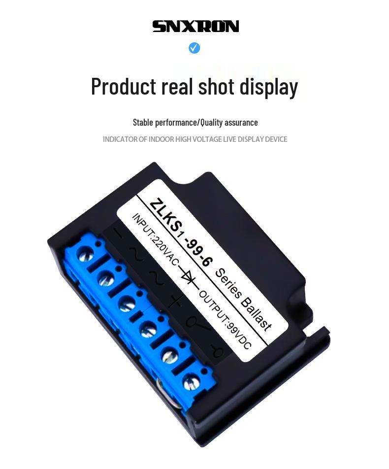 ZL Electromagnetic Brake Rectifier 220/380VAC To 99V/170VDC Power Module - Model ZLKS1-99/170-6