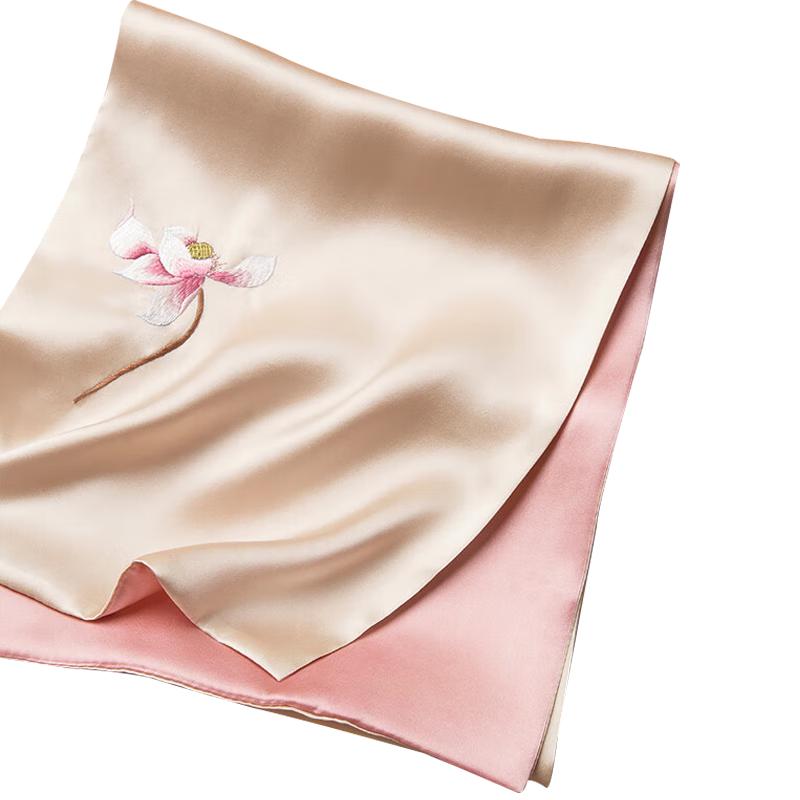 Chinese Style Su Embroidery Mulberry Silk Shawl