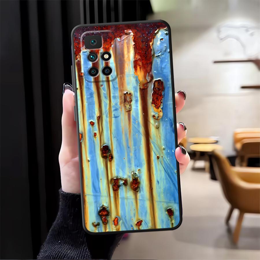 

Funda Phone Cover Case for Xiaomi Redmi 12 K40 K50 Gaming 10 A5 12C K60 9T A1 A2 Plus 13C 9A 9C Rust Marks Redmi 10